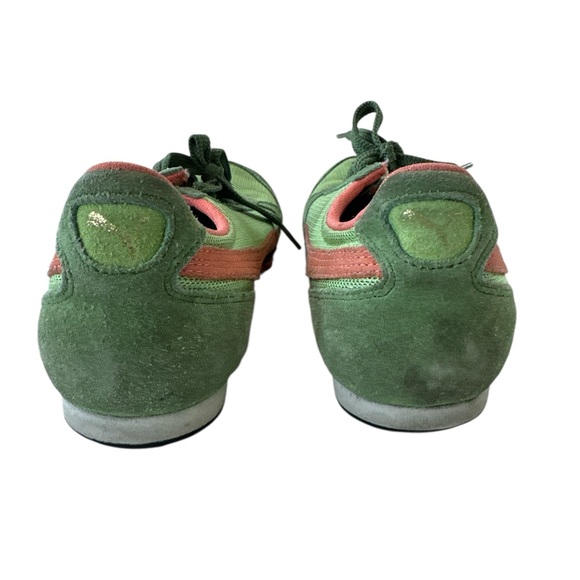 Puma 5000m Suede Running Sneakers In Green & Orange - Picture 4 of 11